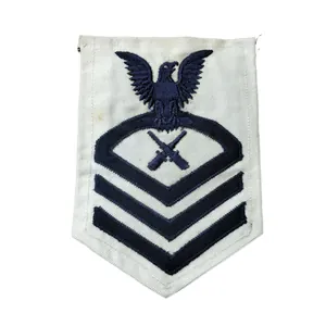 WWII US Navy Chief Petty Officer Gunner's Mate Rank Patch