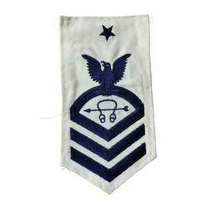 WWII US Navy Chief Petty Officer Sonarman Rank Patch