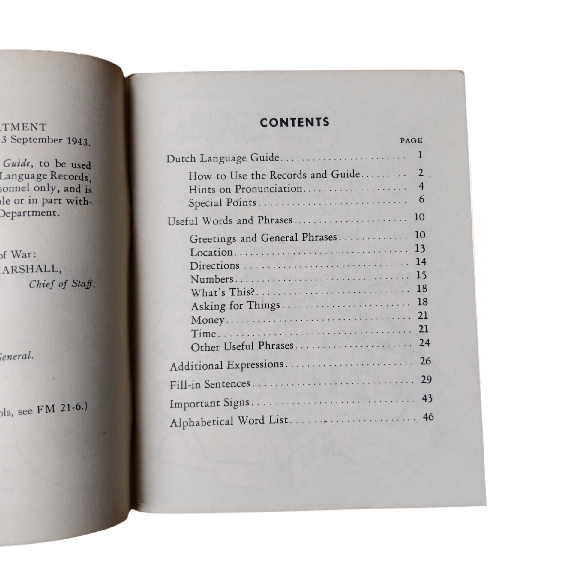 WWII US Dutch Language Guide — image 3