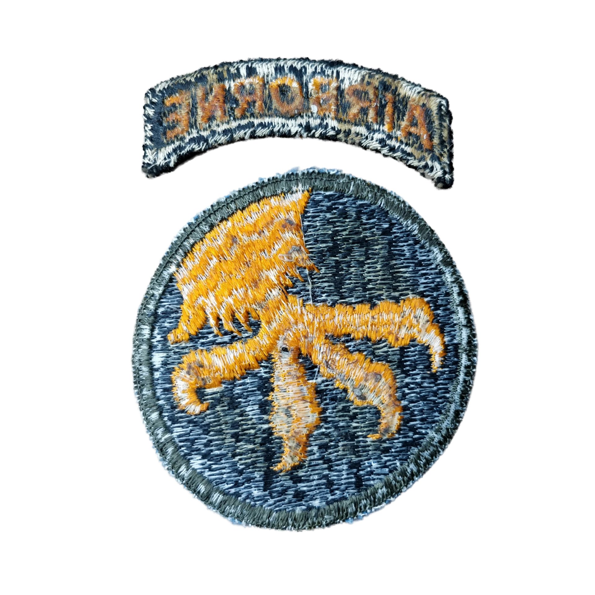 WWII US 17th Airborne Division Patch — image 2