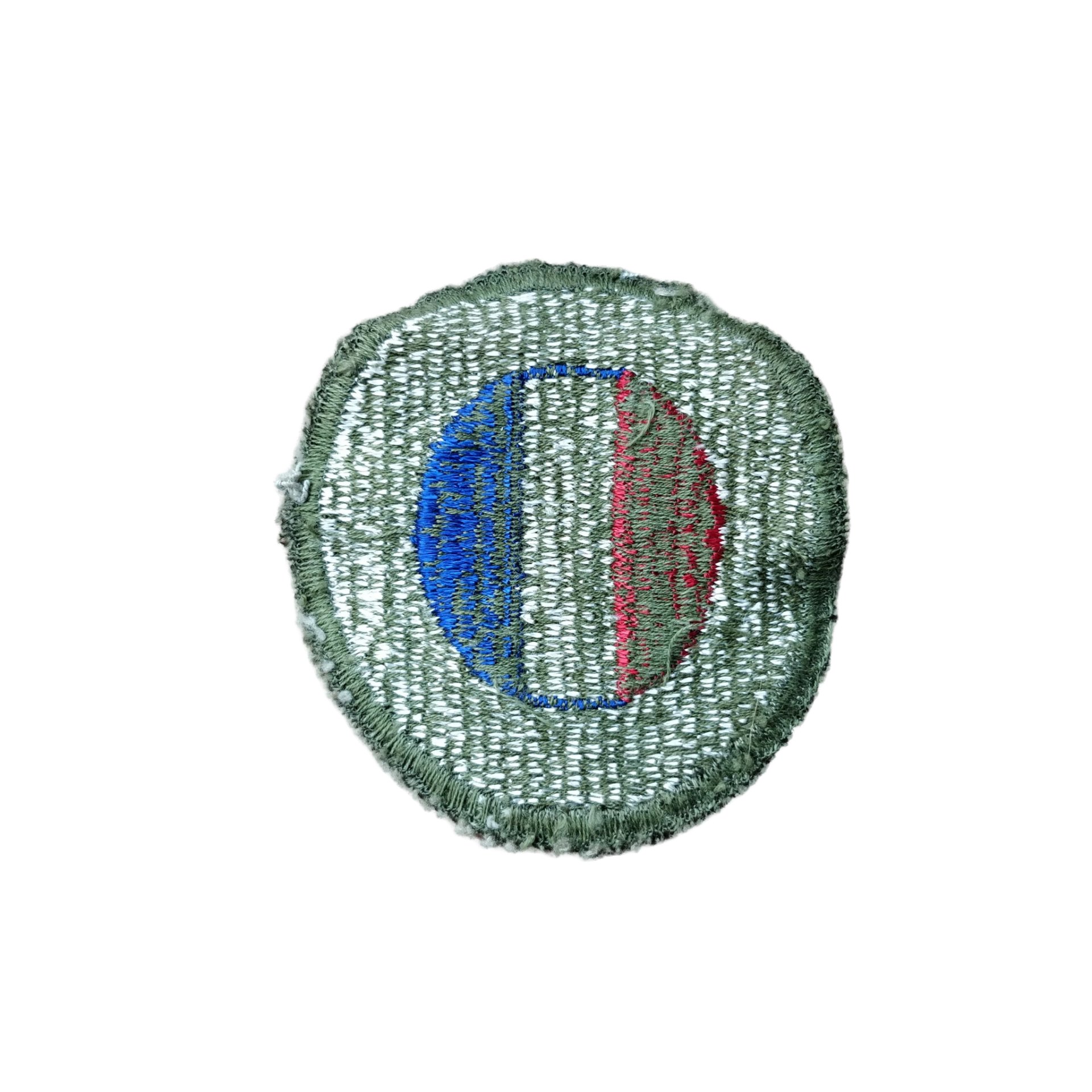 WWII US General Headquarters Reserve Patch Greenback — image 2