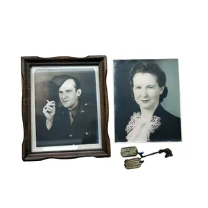 WWII US Dog Tag Grouping Hoffman