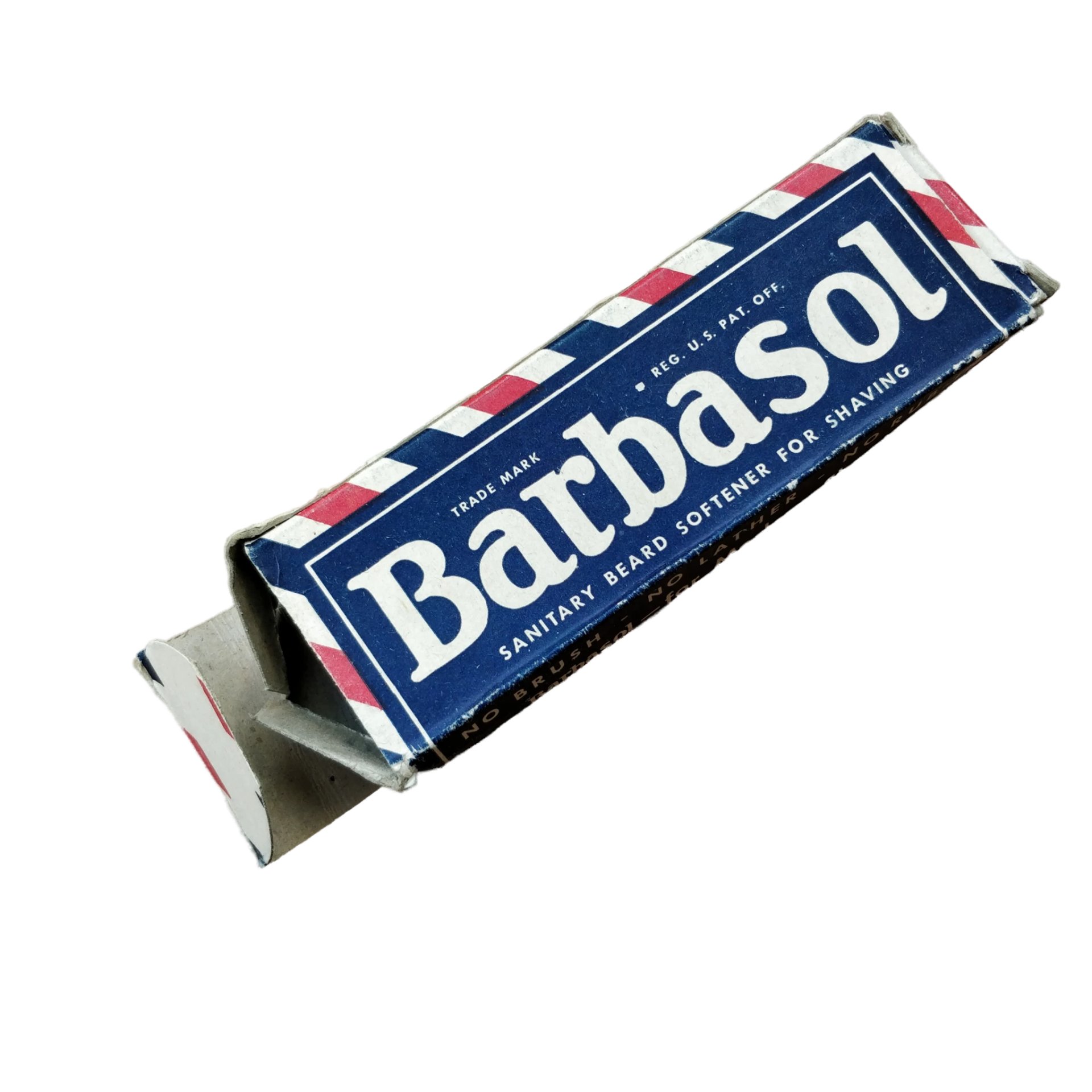 WWII US Shaving Cream Barbasol — image 2
