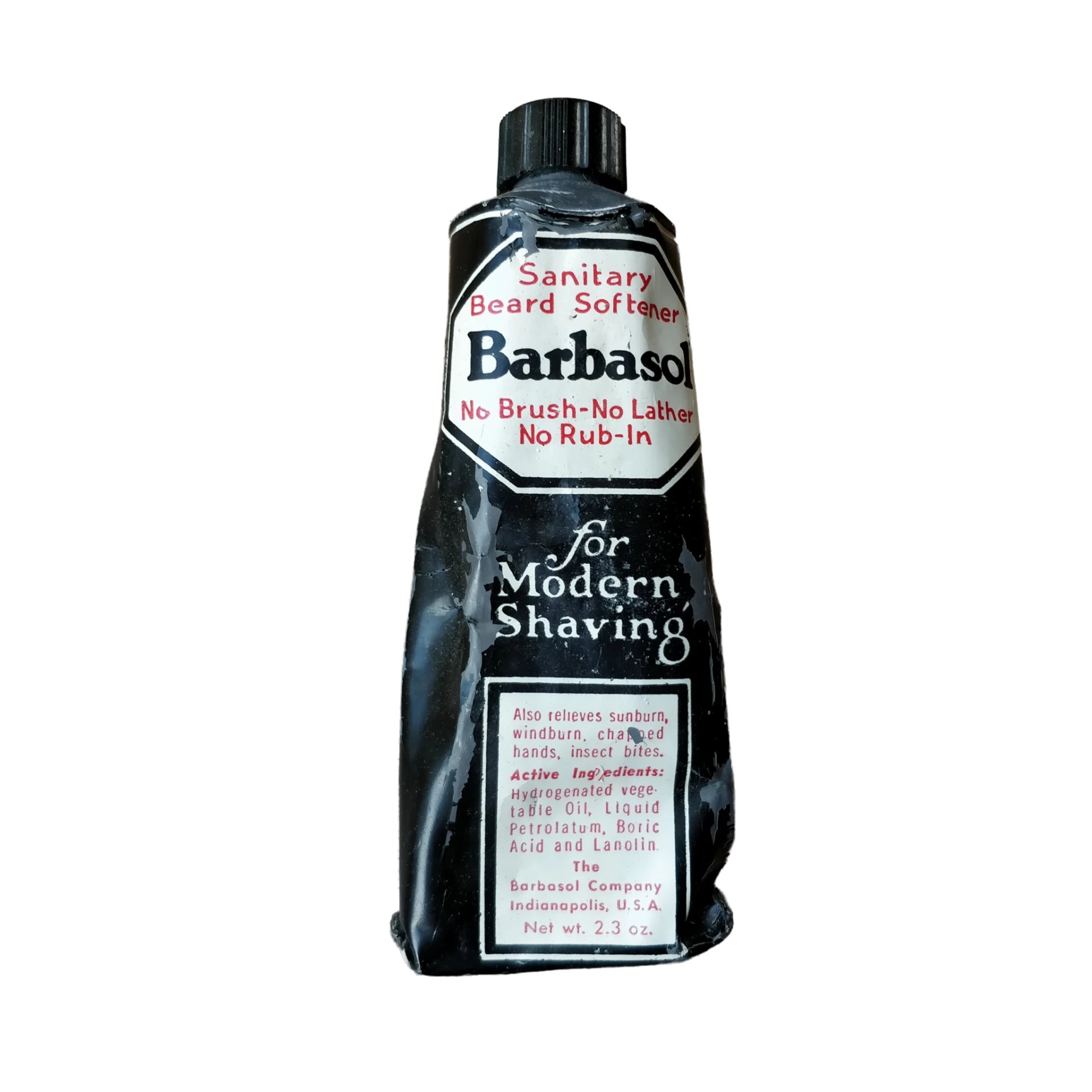 WWII US Shaving Cream Barbasol — image 4