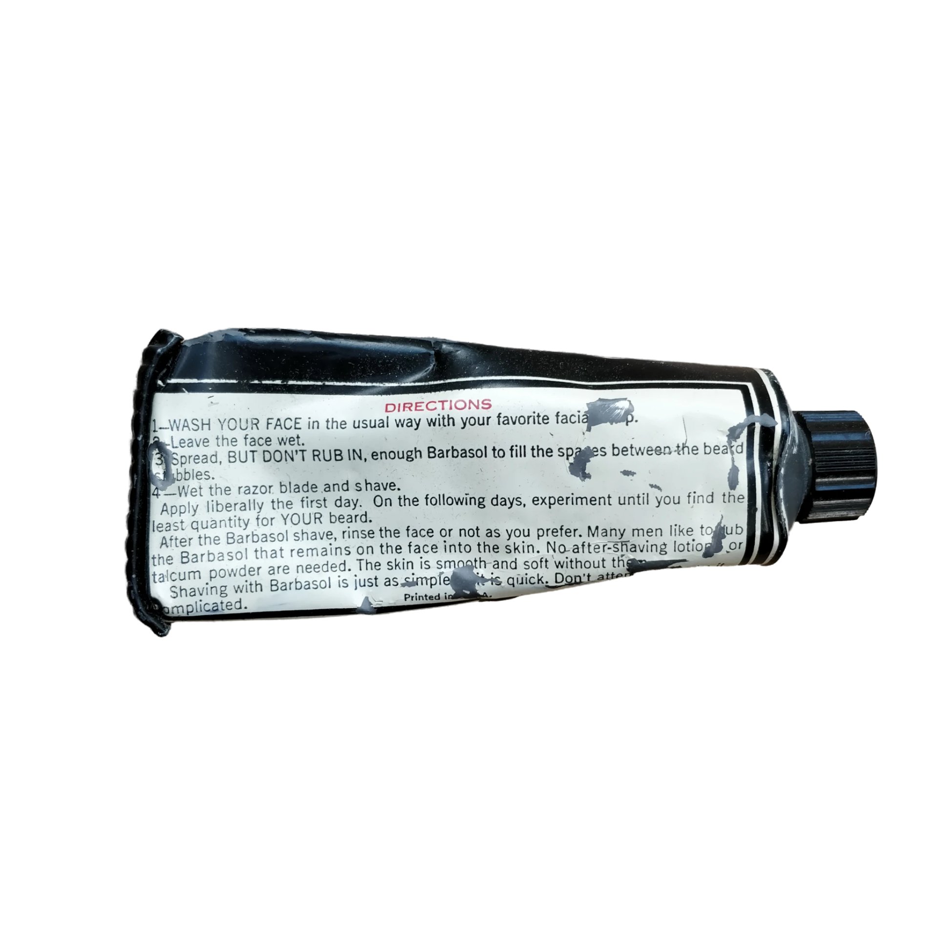 WWII US Shaving Cream Barbasol — image 5