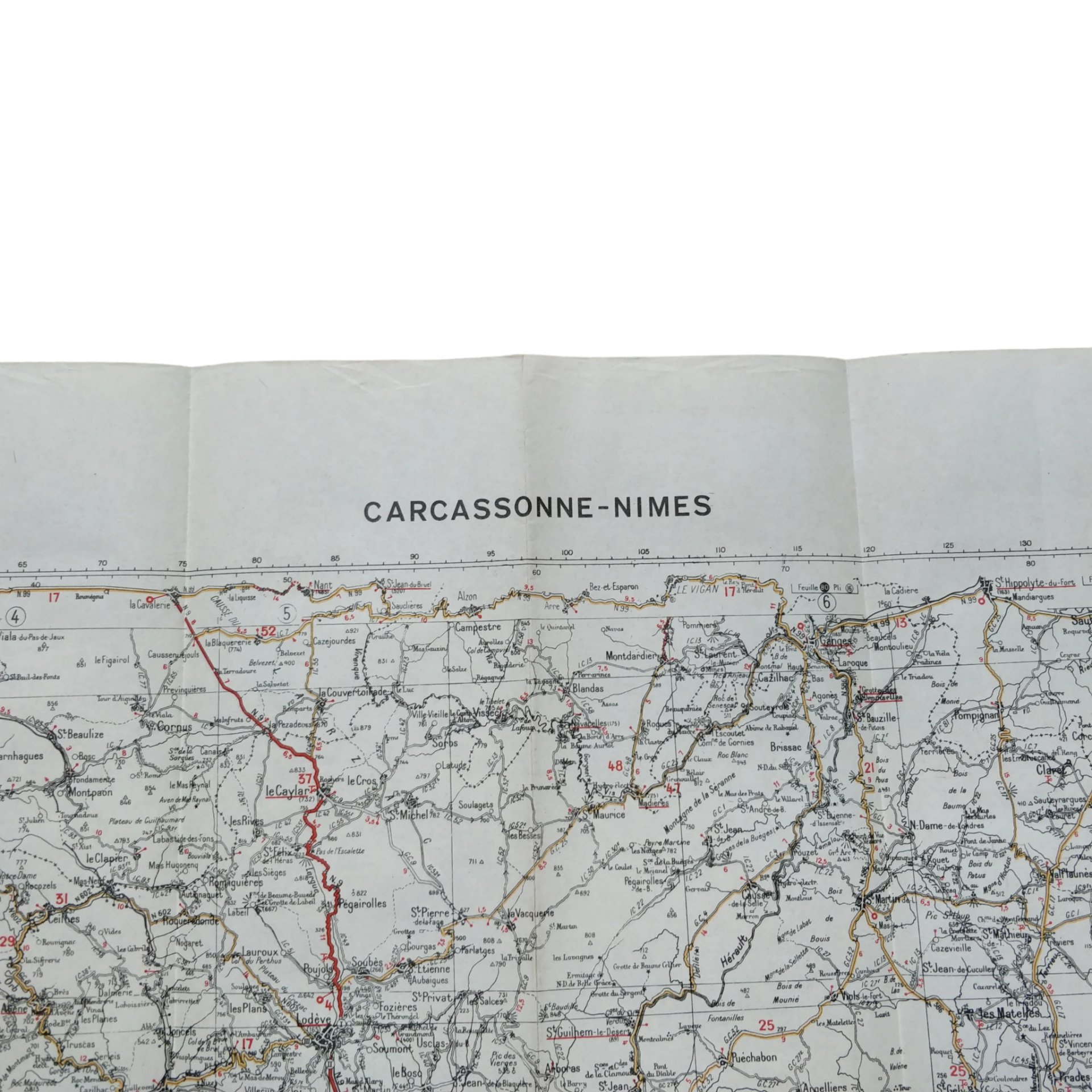 WWII US Map Carcassonne-Nimes — image 2