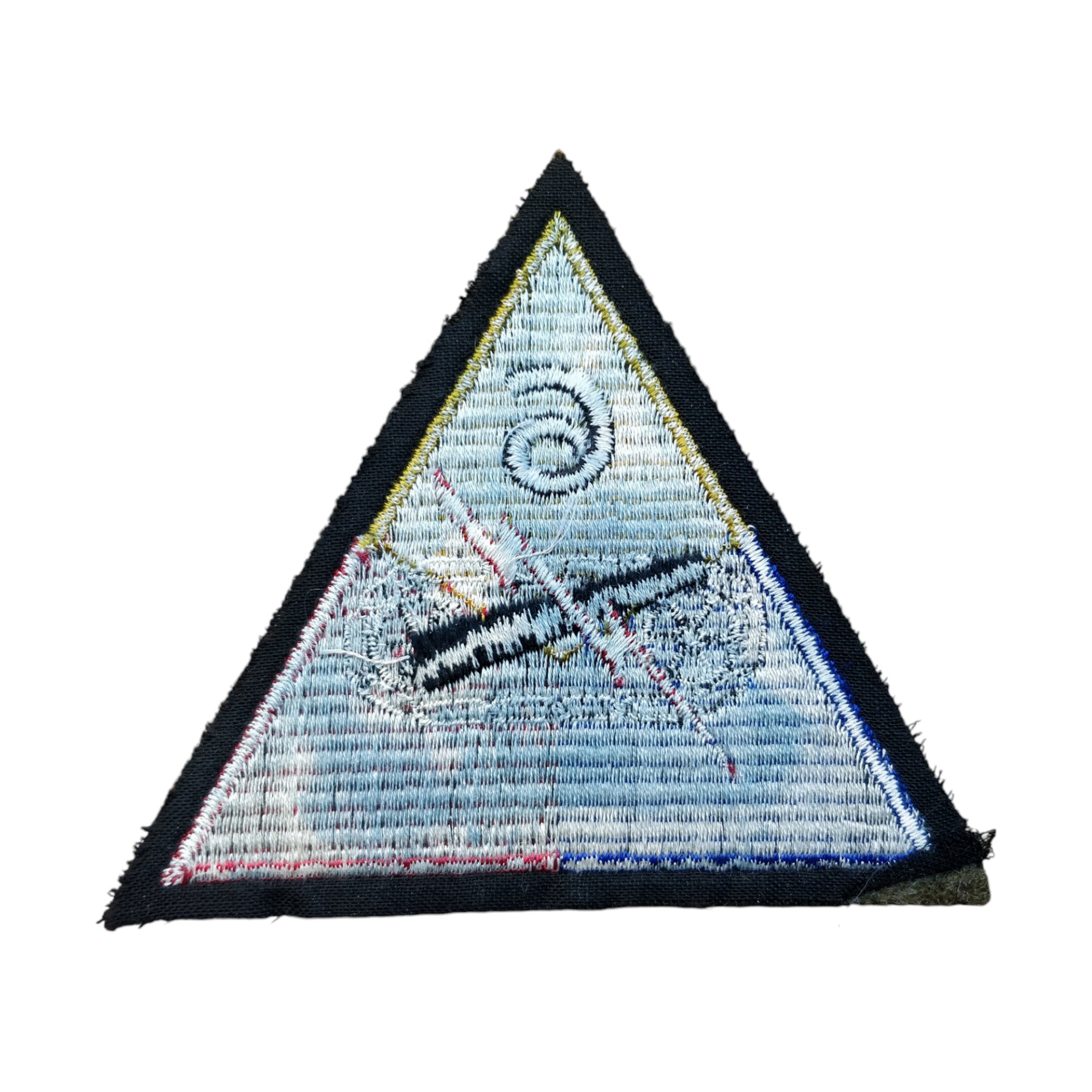 WWII US 6th Armored Division Patch Wool — image 2