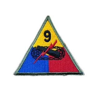 WWII US 9th Armored Division Patch