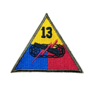 WWII US 13th Armored Division Patch