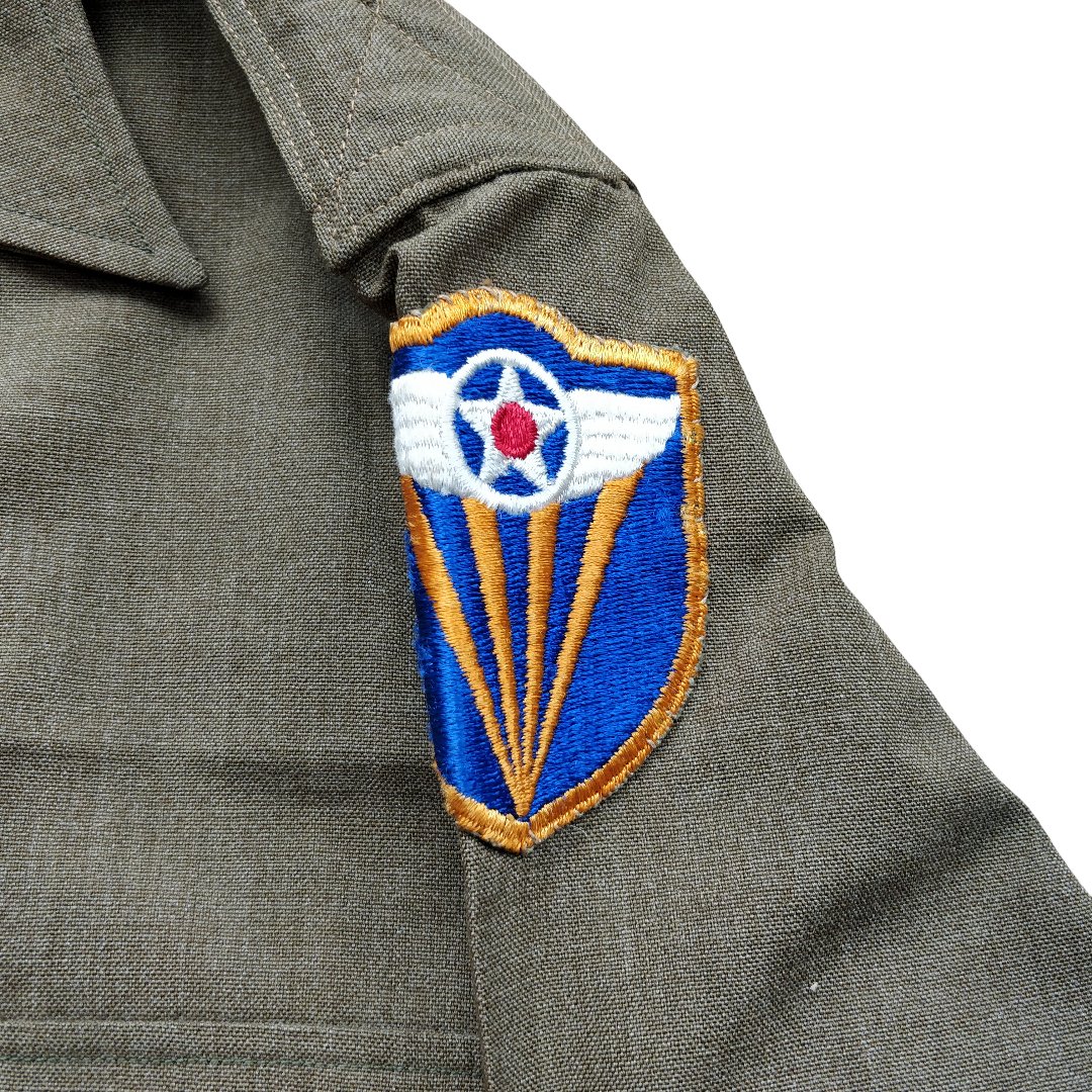 WWII US Wool Shirt 4th Air Force Named — image 3