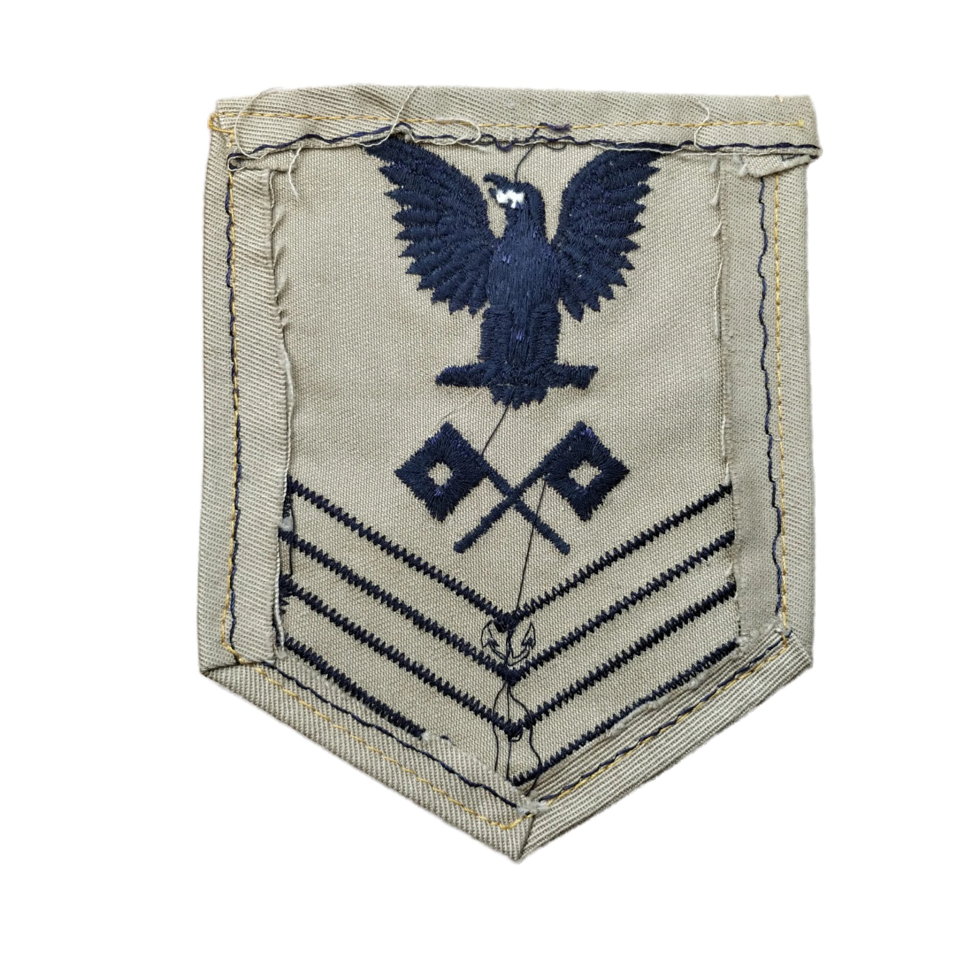 WWII US Navy Petty Officer 2nd Class Signalman Rank Patch — image 2