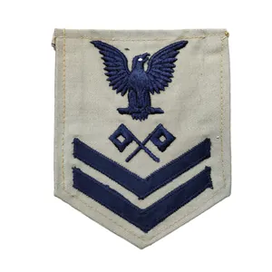WWII US Navy Petty Officer 2nd Class Signalman Rank Patch
