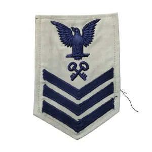 WWII US Navy Petty Officer 1st Class Storekeeper Rank Patch