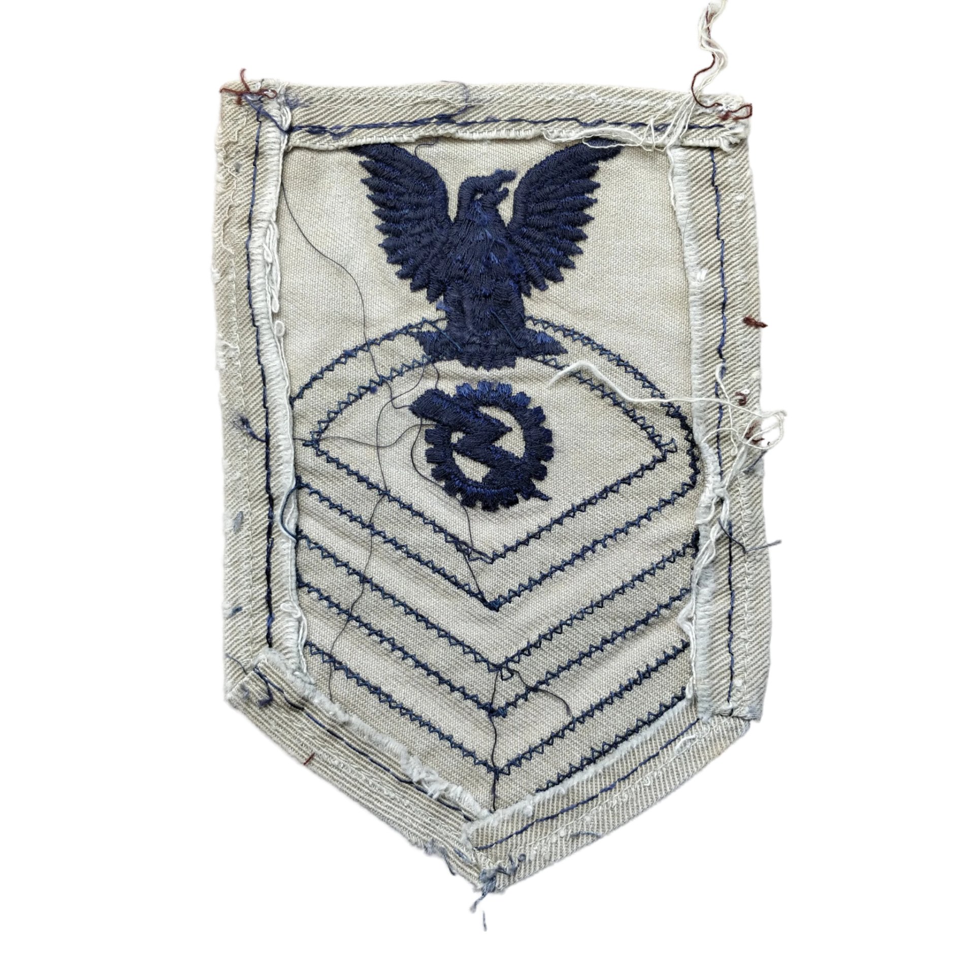 WWII US Navy Chief Petty Officer Electrical Engineer Rank Patch — image 2