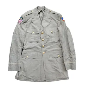 WWII USAAF Khaki Officers Jacket 7th Air Force