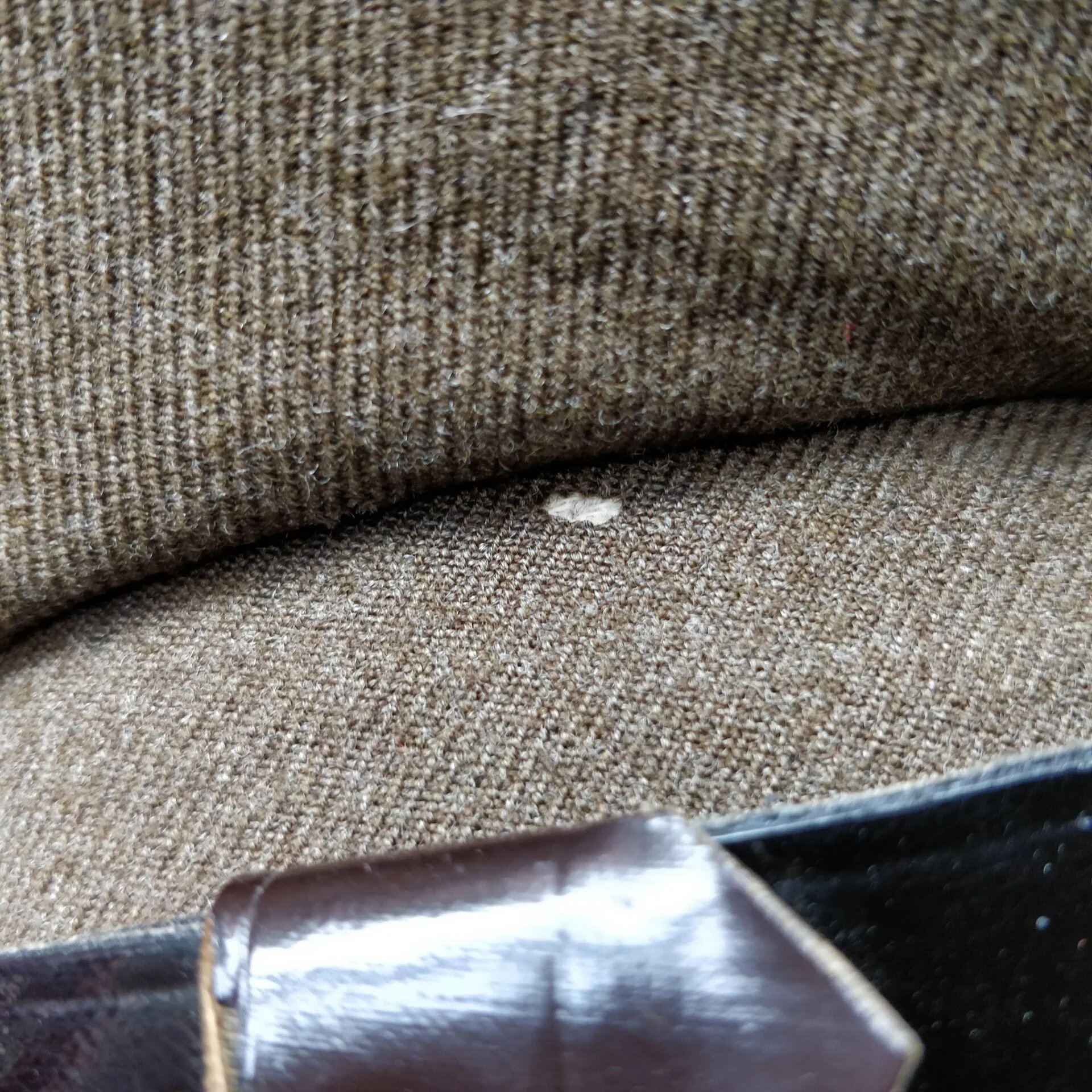 WWII US Wool EM/NCO Visor Cap — image 4