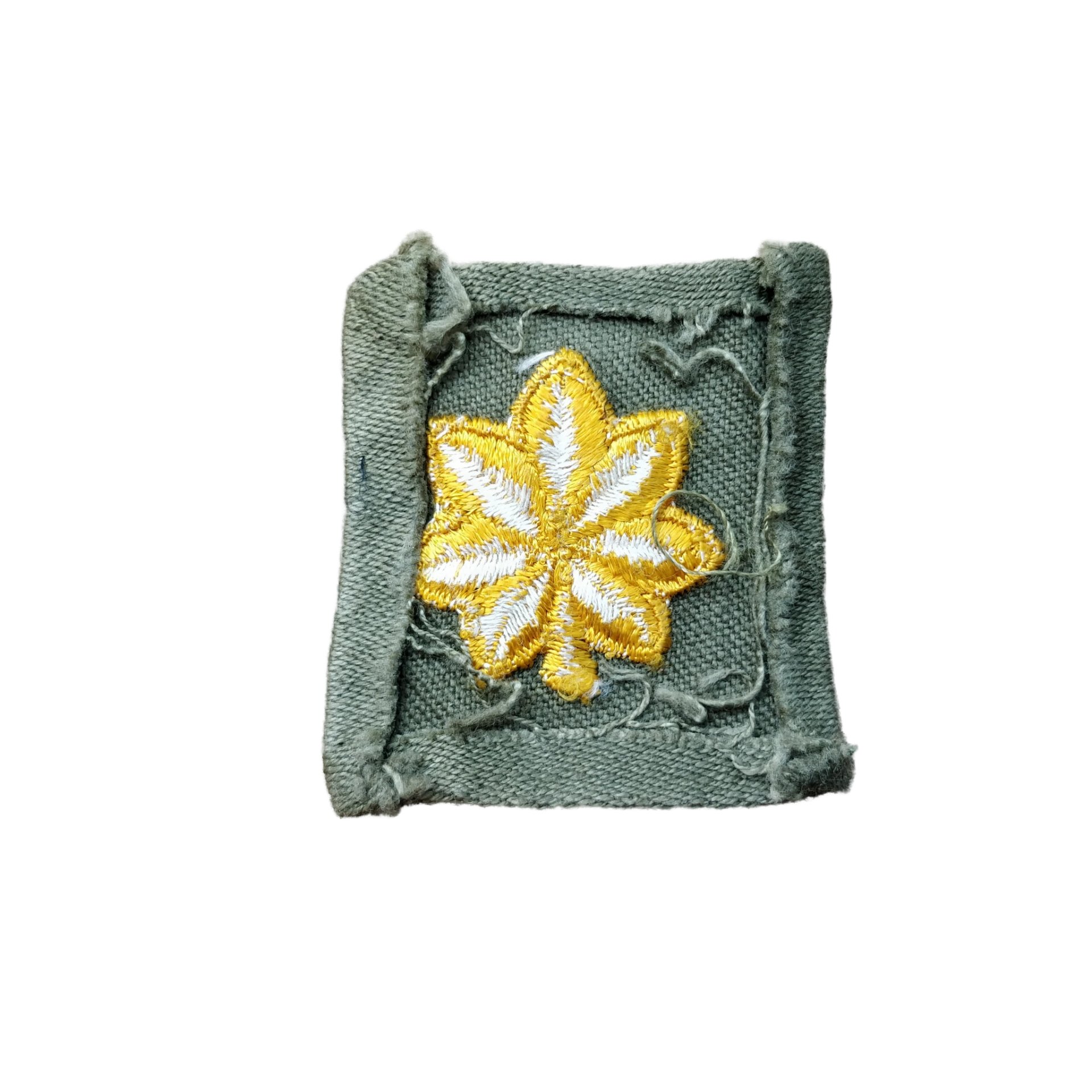 WWII US Major Rank Shoulder Patch — image 2