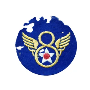 WWII USAAF 8th Air Force Patch British Made Felt