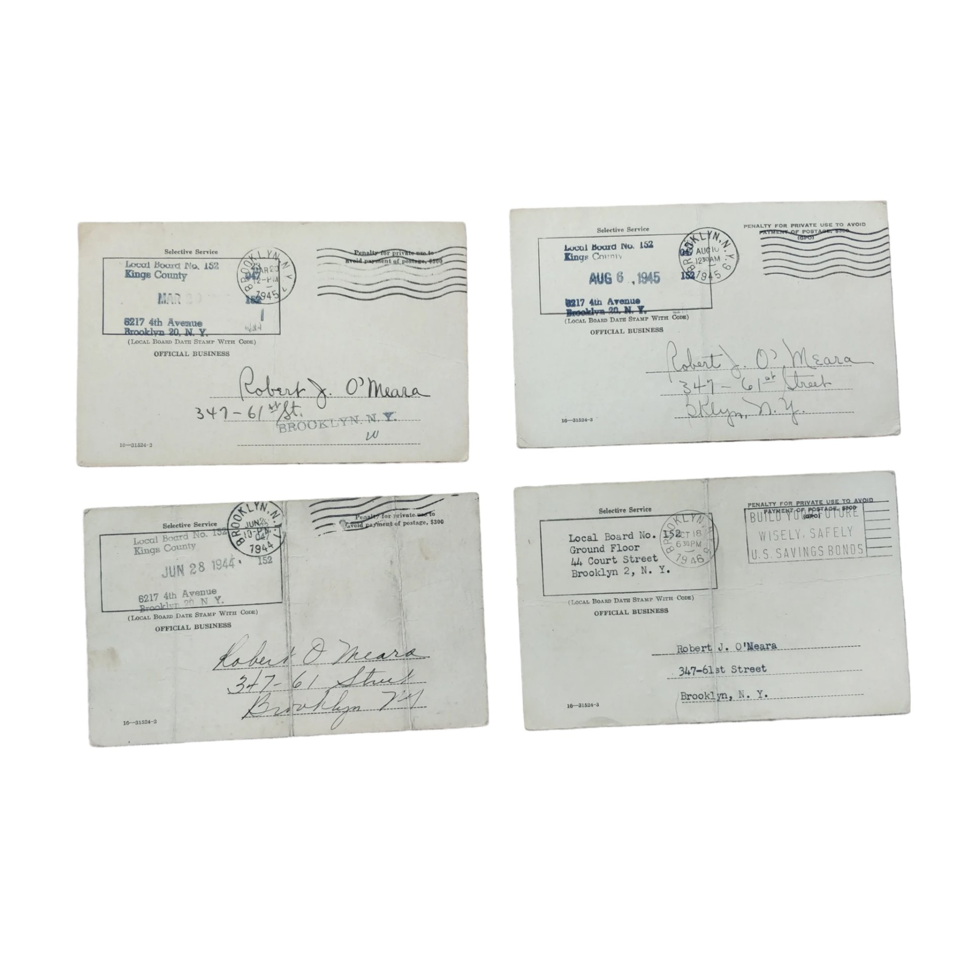 WWII US Navy Merchant Marine Paperwork Grouping — image 21