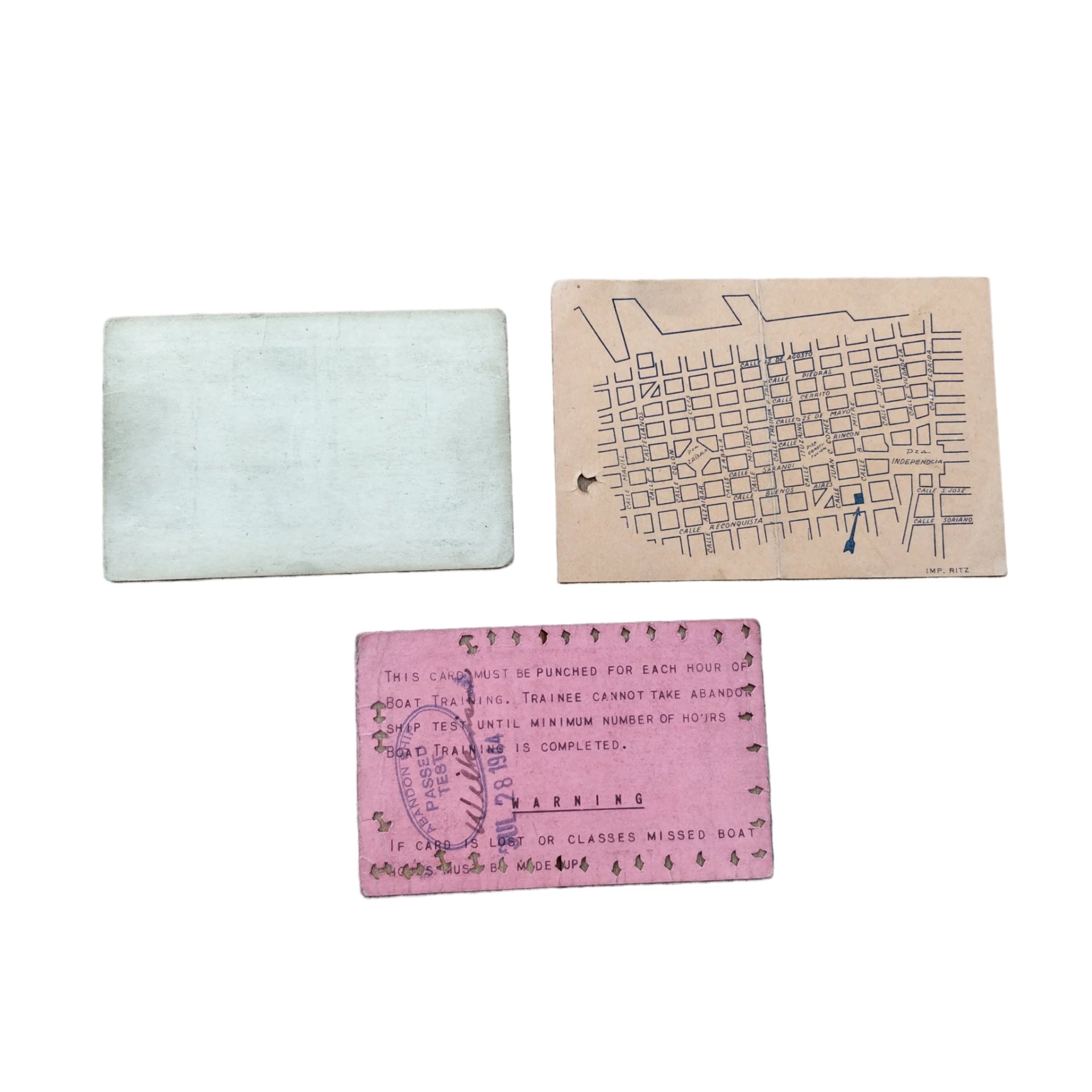 WWII US Navy Merchant Marine Paperwork Grouping — image 24