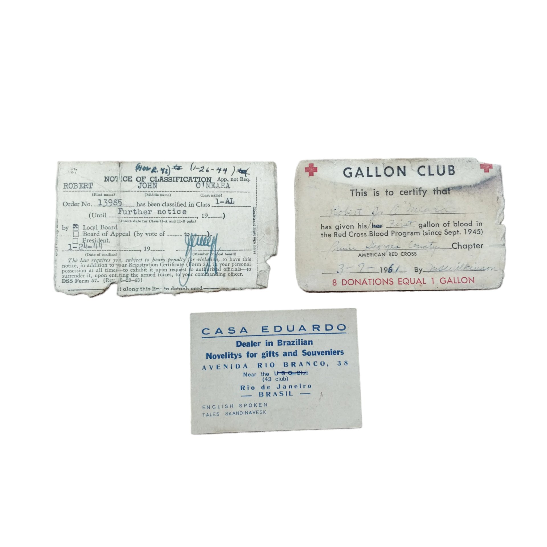 WWII US Navy Merchant Marine Paperwork Grouping — image 25