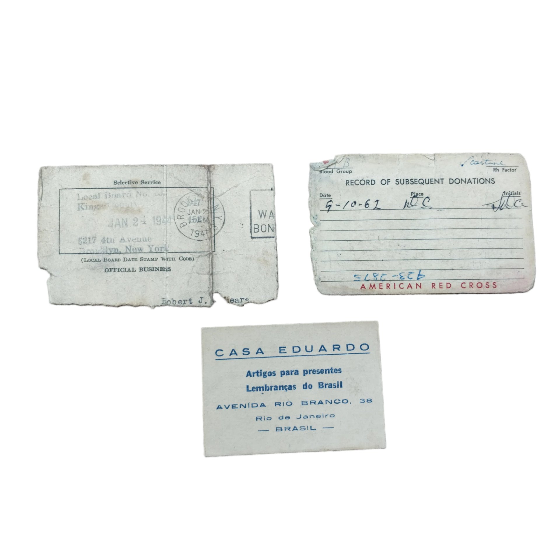 WWII US Navy Merchant Marine Paperwork Grouping — image 26