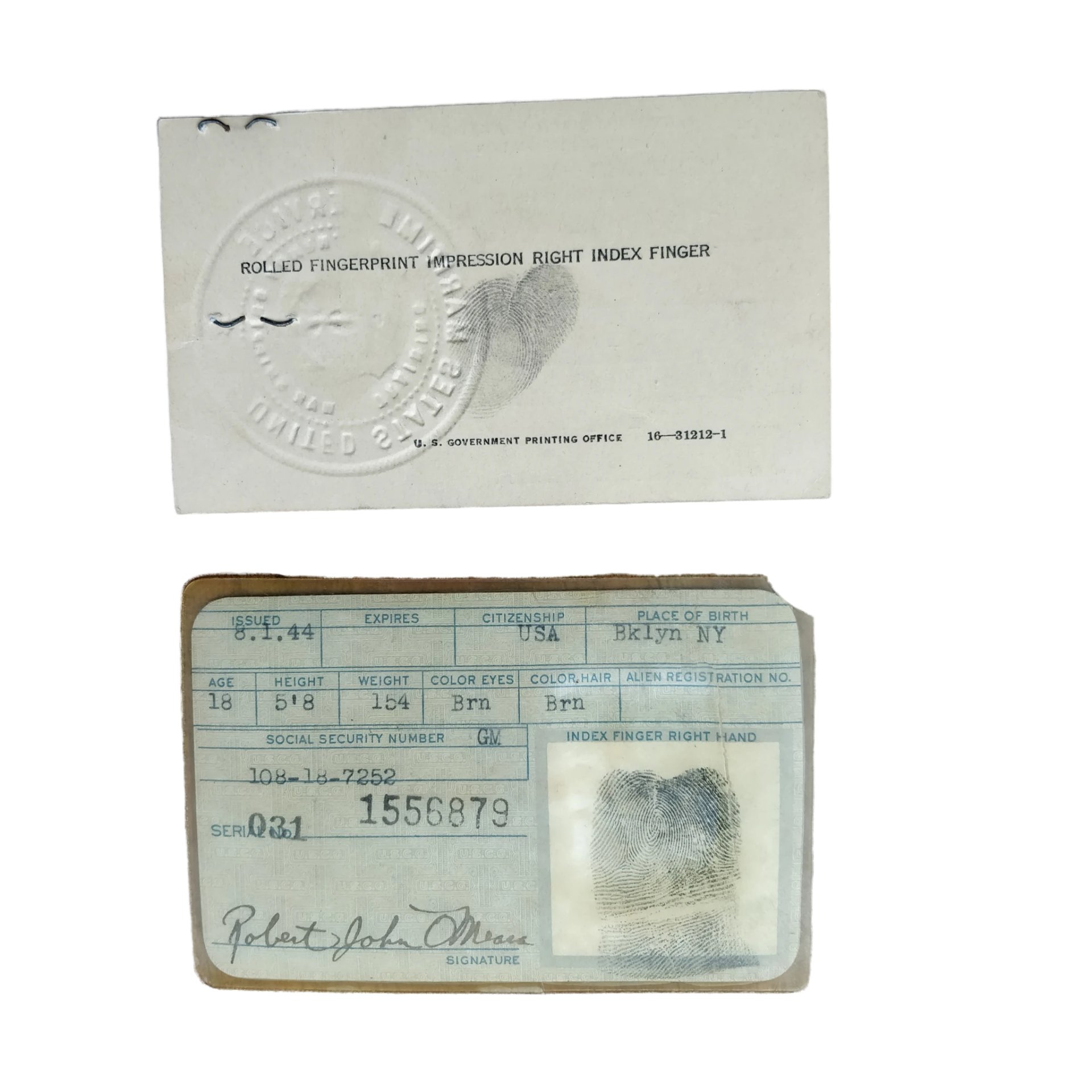 WWII US Navy Merchant Marine Paperwork Grouping — image 3