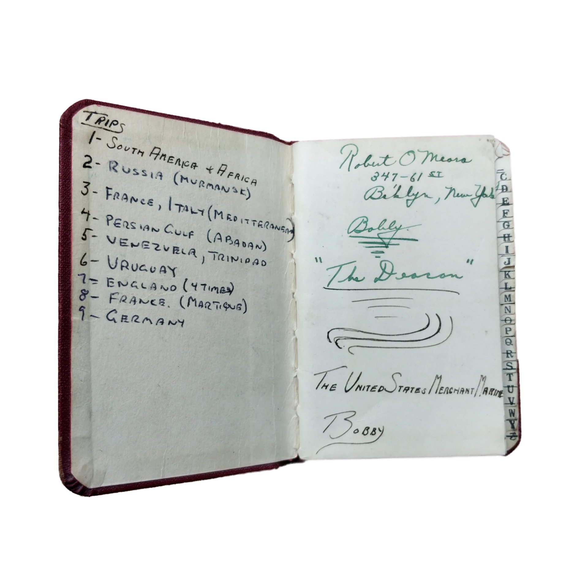 WWII US Navy Merchant Marine Paperwork Grouping — image 30