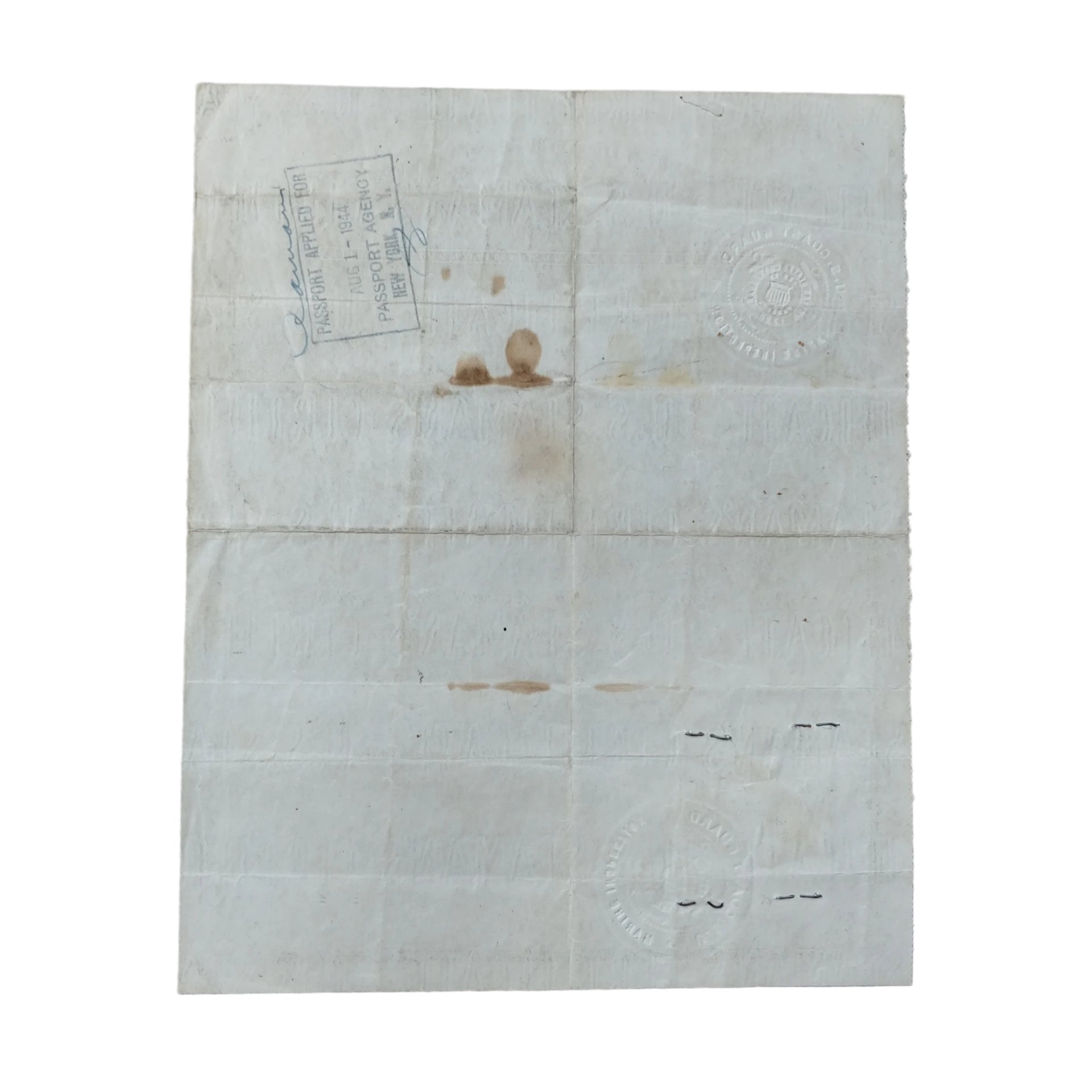 WWII US Navy Merchant Marine Paperwork Grouping — image 9