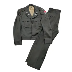 WWII US 2nd Army Officers Uniform Set Named