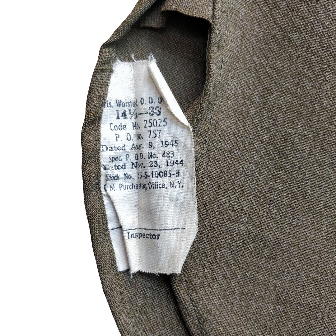 WWII US Wool Officers Shirt — image 6