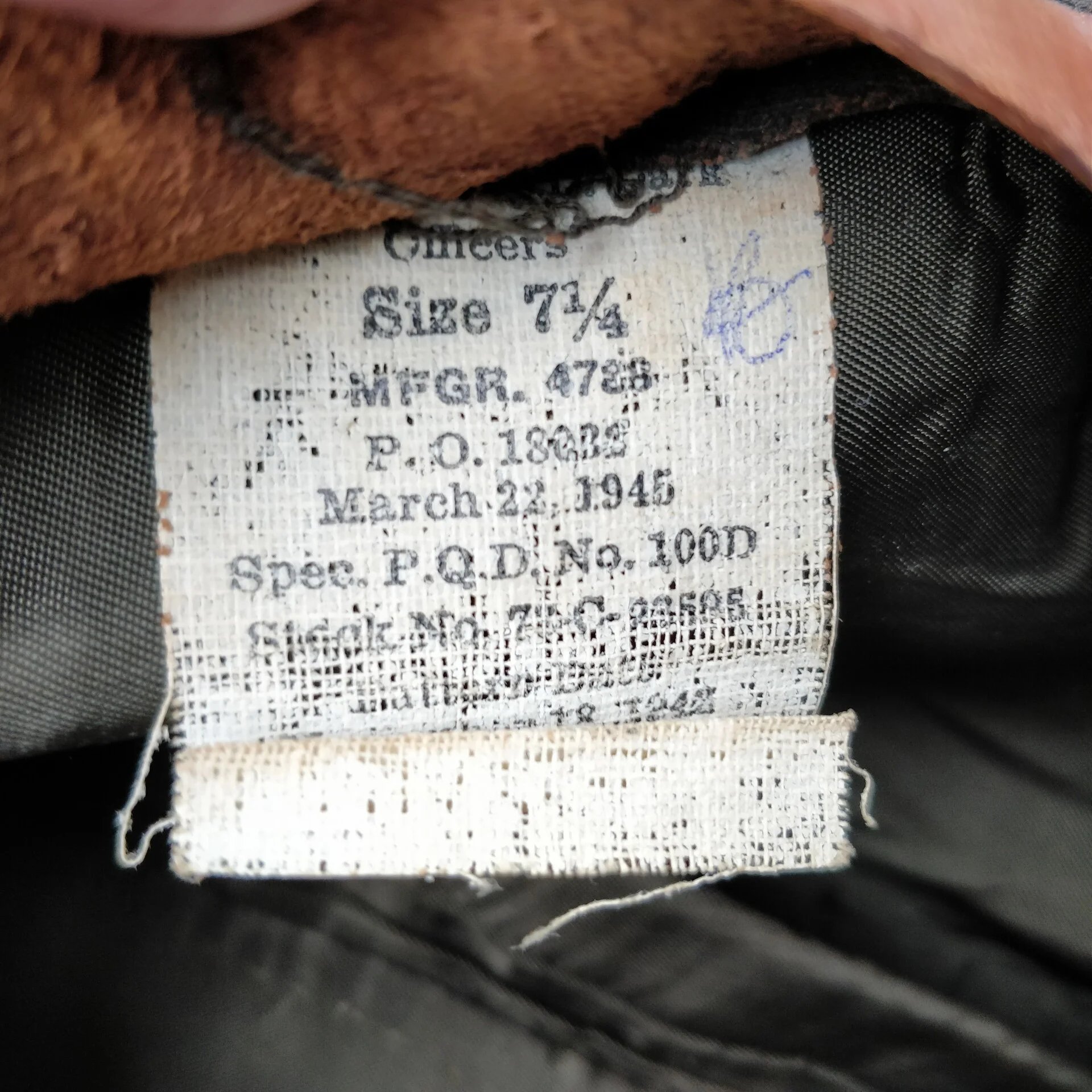 WWII US Garrison Cap Chaplain — image 6