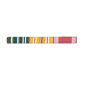 WWII US Ribbon Bar Euro/Africa Campaign, Asiatic Campaign, Good Conduct …