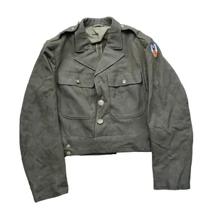 WWII US British Tailored Ike Jacket 9th Air Force Named