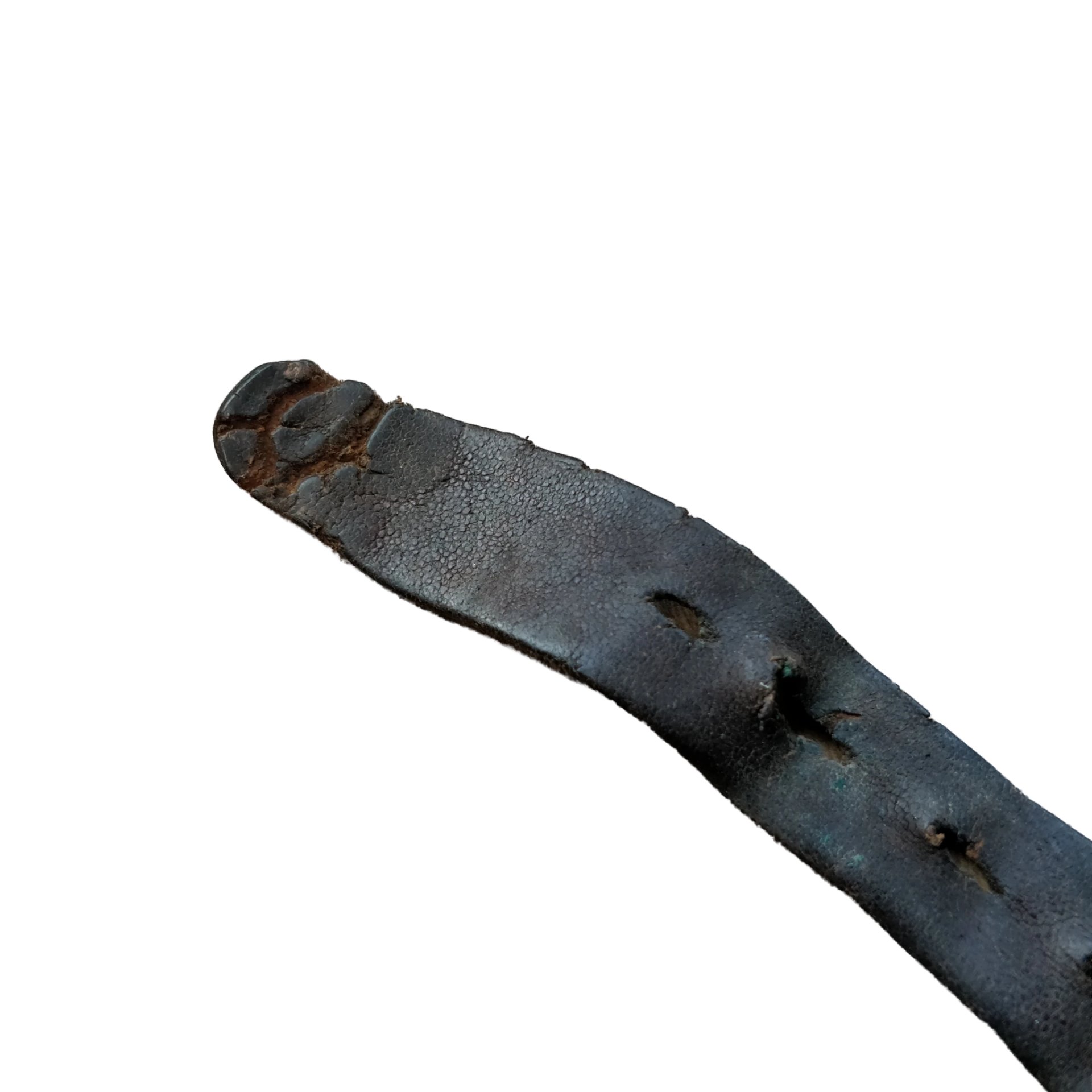 WWII USAAF Leather Chin Cup — image 3