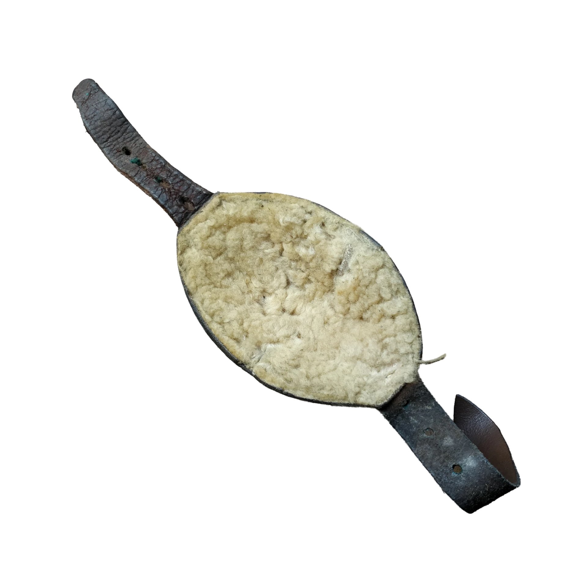 WWII USAAF Leather Chin Cup — image 4