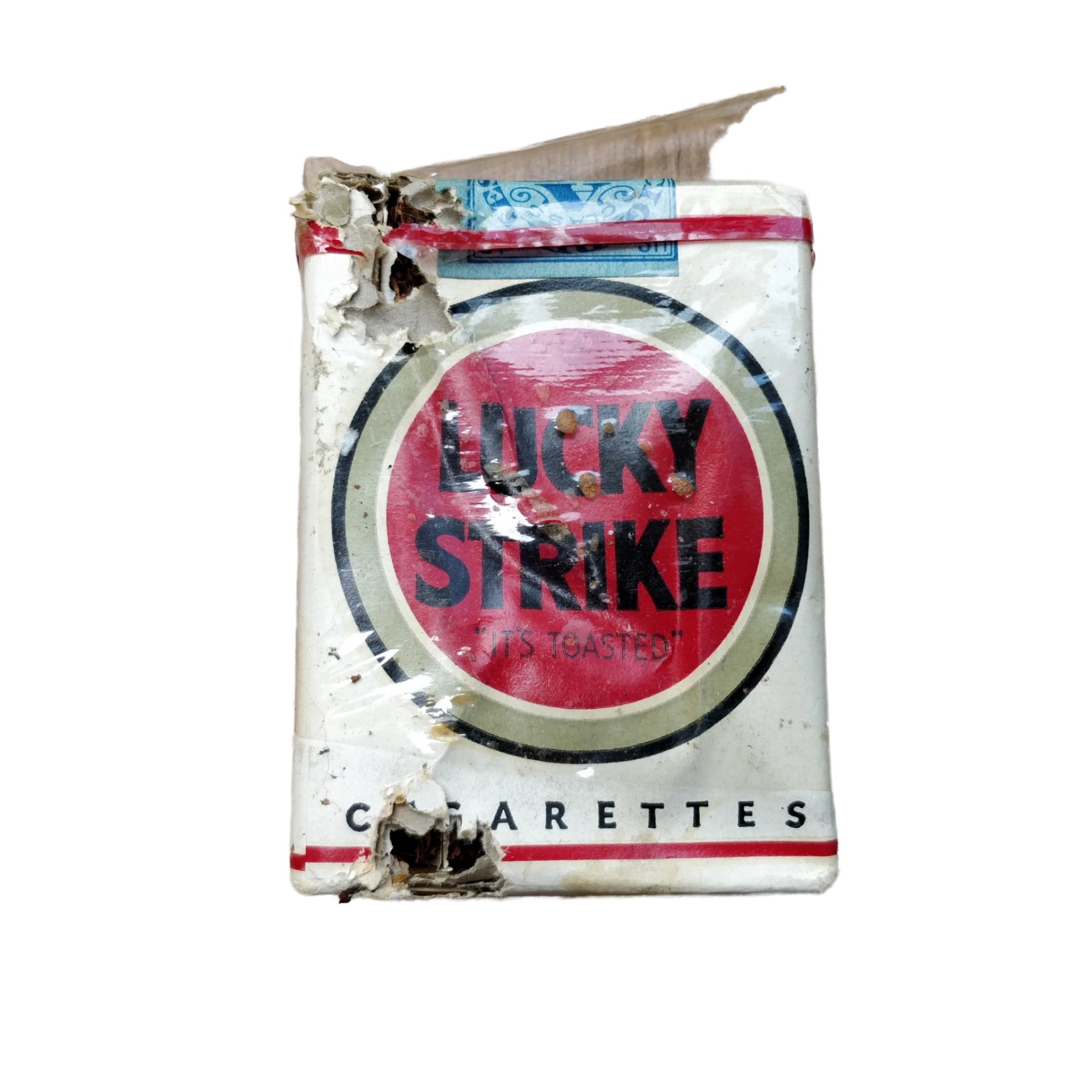 WWII US Lucky Strike Cigarettes Full — image 2