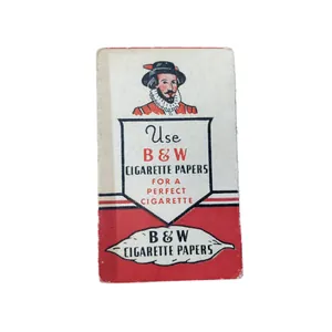 WWII US Cigarette Papers B & W