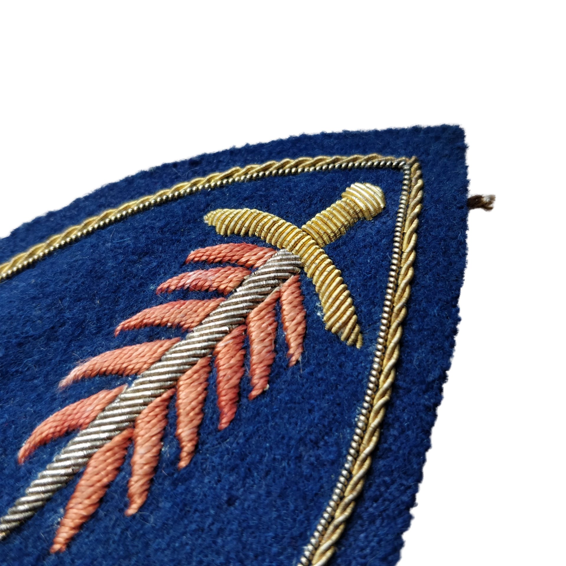 1945 European Command Patch Bullion — image 2