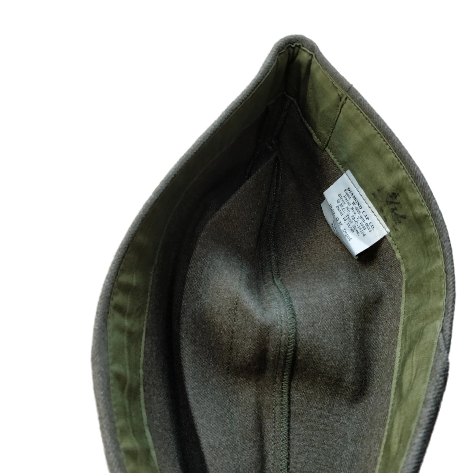 WWII US Garrison Cap 7th Armored Division — image 4