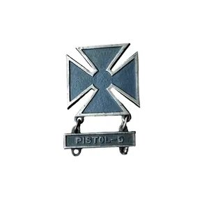 WWII US Marksman Badge Pistol-D