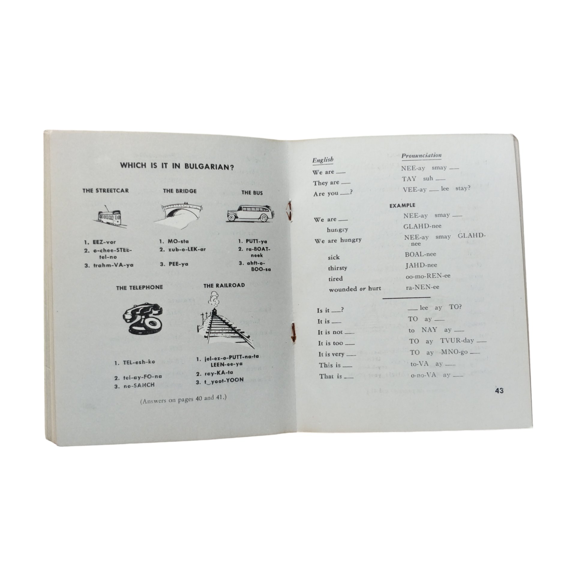 WWII US Bulgarian Language Guide — image 4