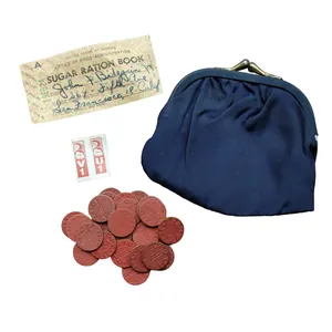 WWII US OPA Coin Token Set With Wallet