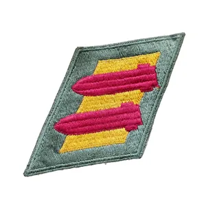 WWII US 2nd Coastal Artillery Patch Greenback