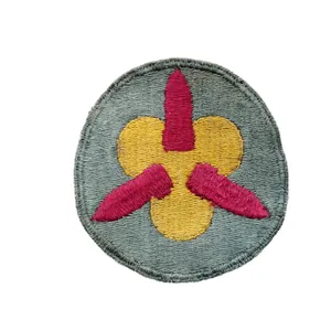 WWII US 3rd Coastal Artillery Patch Greenback