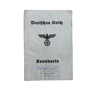 WWII German Kennkarte Munchen