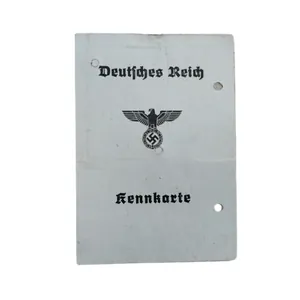 WWII German Kennkarte Dresden
