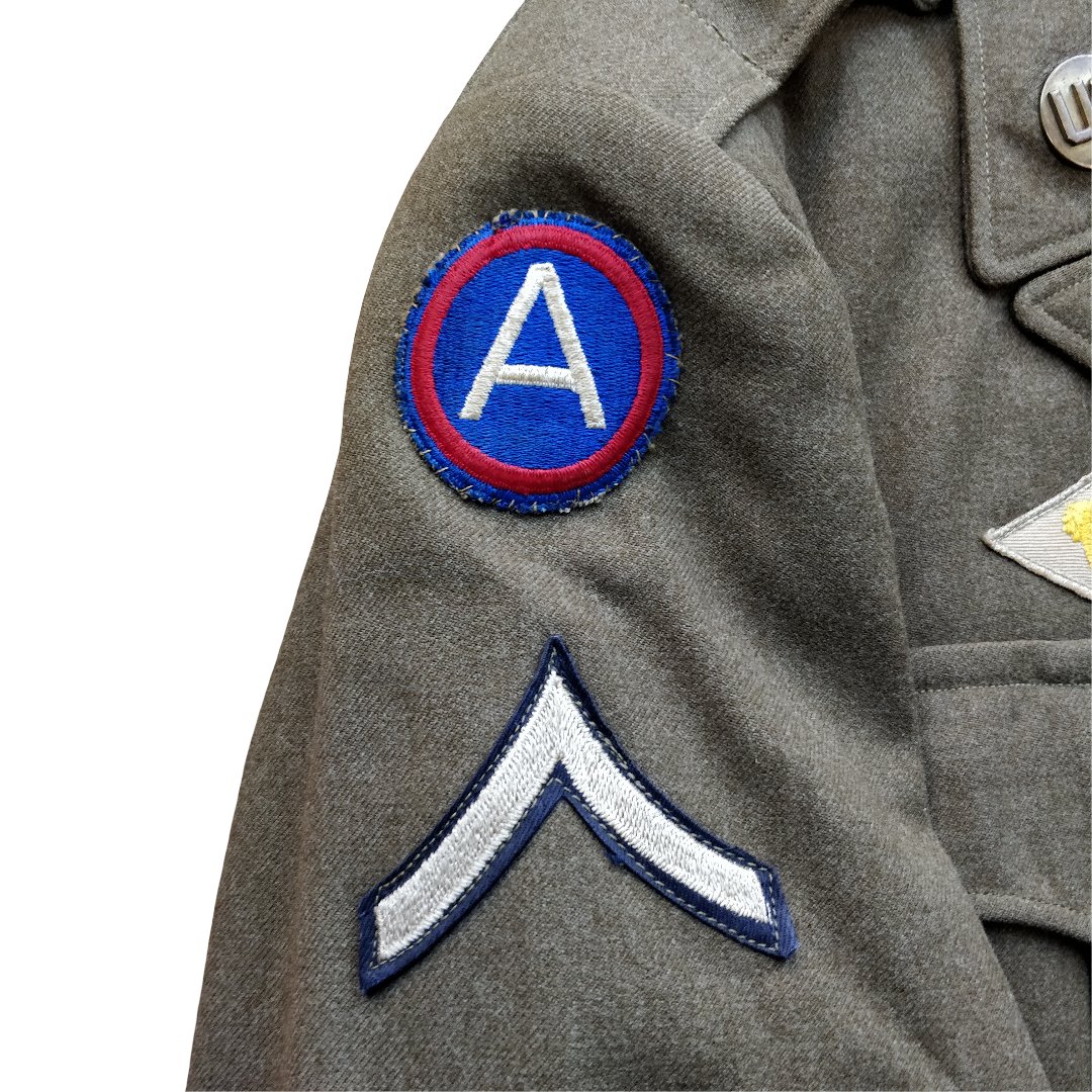 WWII US Ike Jacket 36th Engineer Regiment — image 7