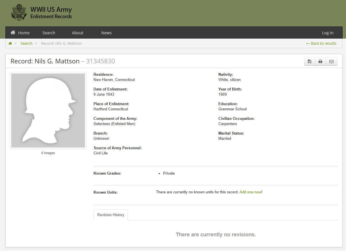 WWII US Garrison Cap Engineers Named — image 6