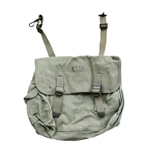 WWII US Rubberized Musette Bag 1942